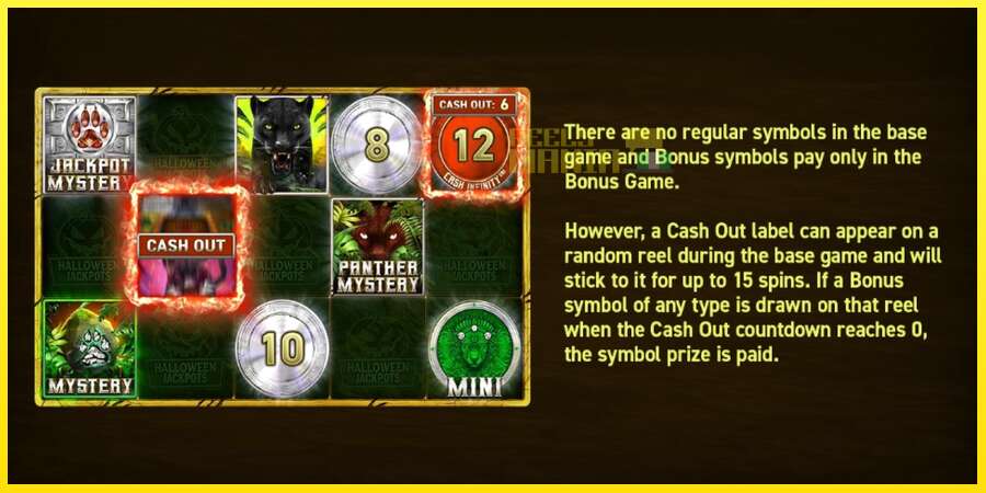 Riktiga pengar med en spelautomat Mighty Wild: Panther Grand Platinum Edition Halloween Jackpots, bild 3