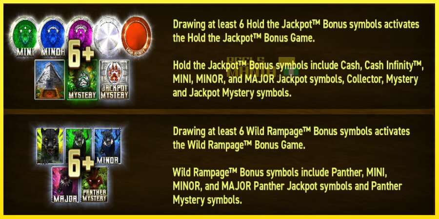 Riktiga pengar med en spelautomat Mighty Wild: Panther Grand Platinum Edition Halloween Jackpots, bild 4