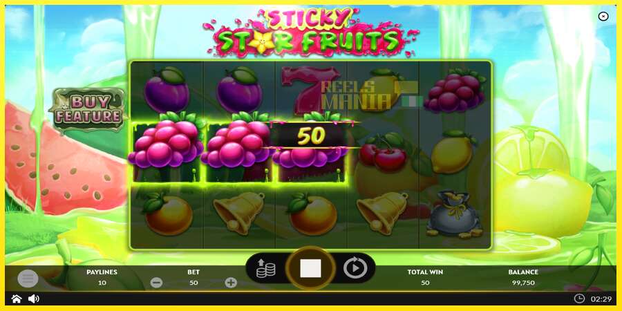 Riktiga pengar med en spelautomat Sticky Star Fruits, bild 3