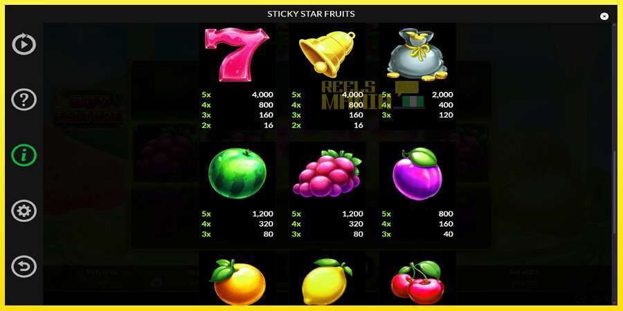 Riktiga pengar med en spelautomat Sticky Star Fruits, bild 6