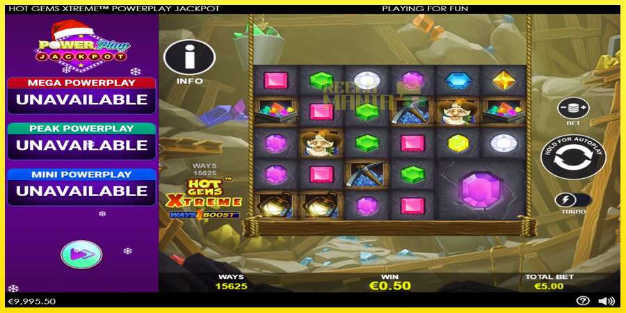 Riktiga pengar med en spelautomat Hot Gems Xtreme PowerPlay Jackpot, bild 2