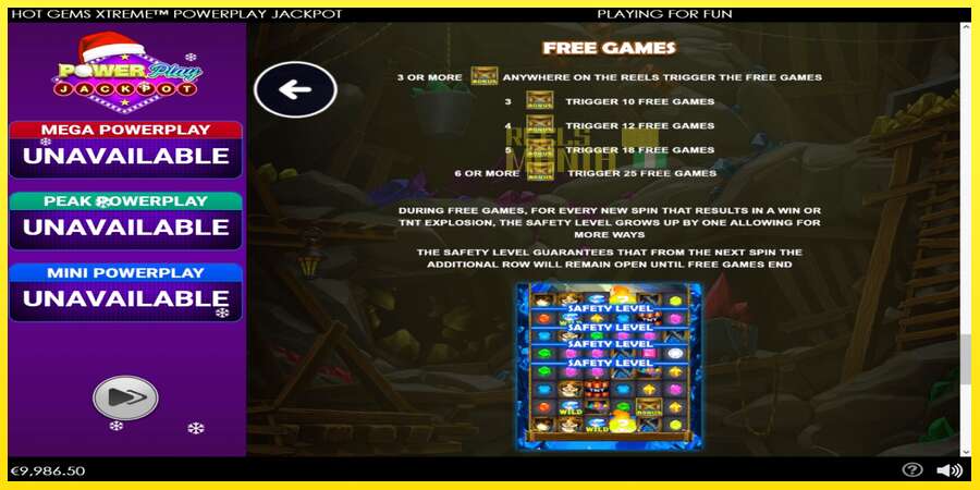 Riktiga pengar med en spelautomat Hot Gems Xtreme PowerPlay Jackpot, bild 6