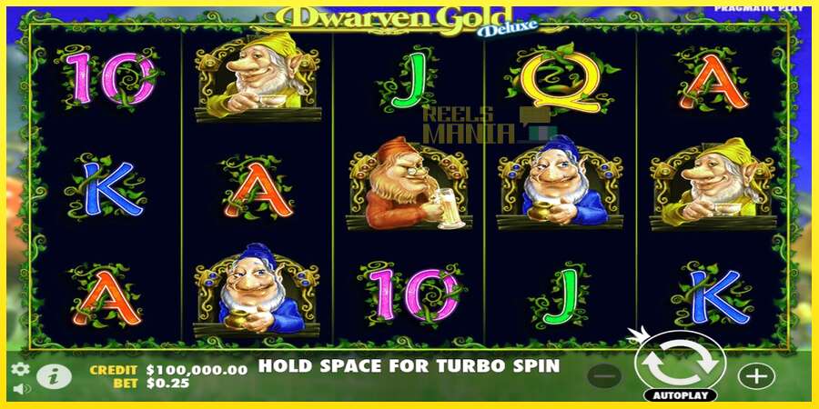 Riktiga pengar med en spelautomat Dwarven Gold Deluxe, bild 1