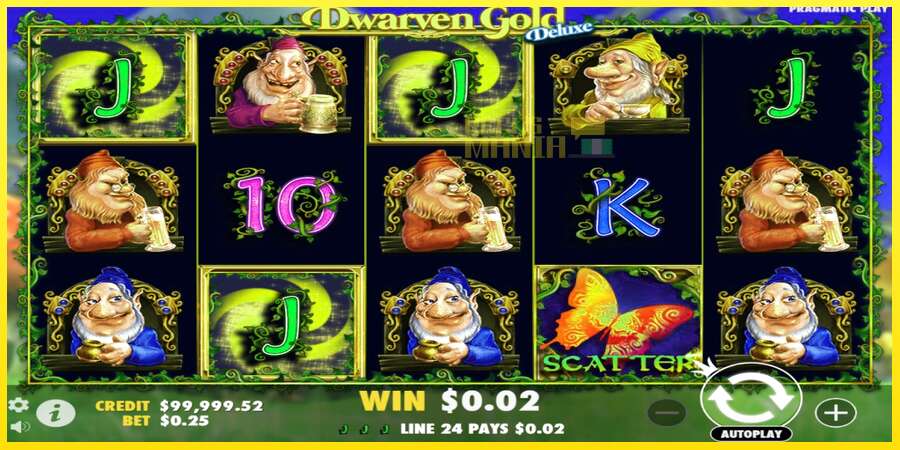 Riktiga pengar med en spelautomat Dwarven Gold Deluxe, bild 2