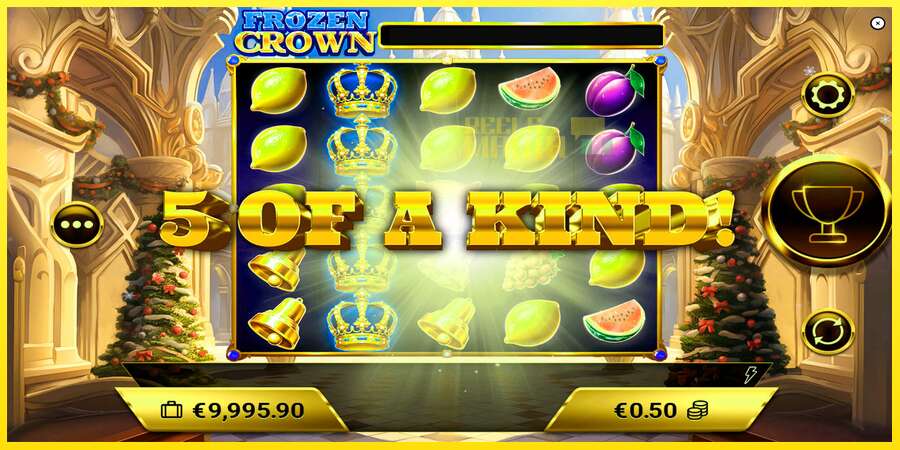 Riktiga pengar med en spelautomat Frozen Crown, bild 5