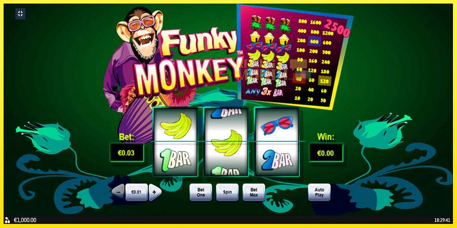 Riktiga pengar med en spelautomat Funky Monkey, bild 1