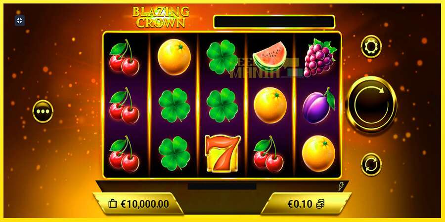 Riktiga pengar med en spelautomat Blazing Crown, bild 1