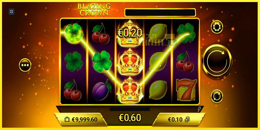 Riktiga pengar med en spelautomat Blazing Crown, bild 3