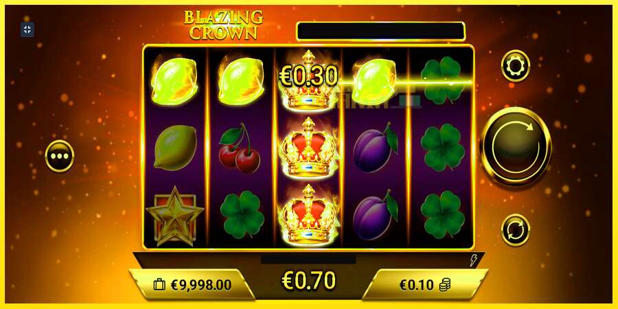 Riktiga pengar med en spelautomat Blazing Crown, bild 5