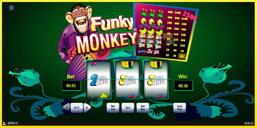 Riktiga pengar med en spelautomat Funky Monkey, bild 3