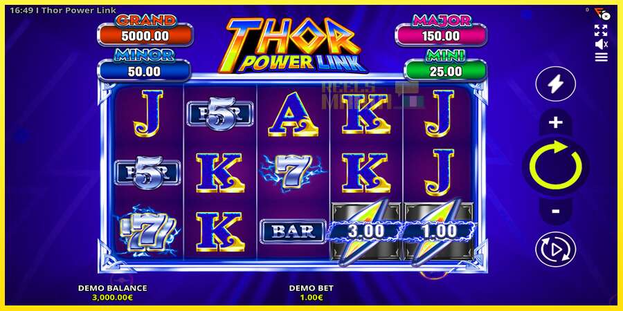 Riktiga pengar med en spelautomat Thor Power Link, bild 1