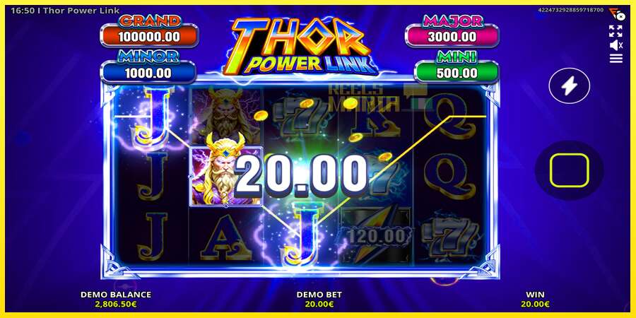 Riktiga pengar med en spelautomat Thor Power Link, bild 5