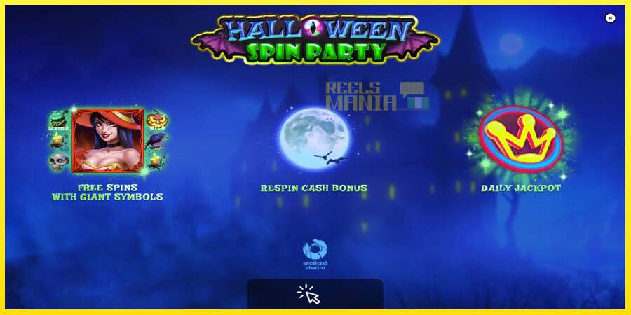 Riktiga pengar med en spelautomat Halloween Spin Party, bild 1