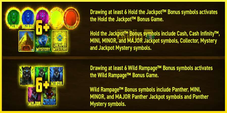 Riktiga pengar med en spelautomat Mighty Wild: Panther Grand Diamond Edition Halloween Jackpots, bild 3