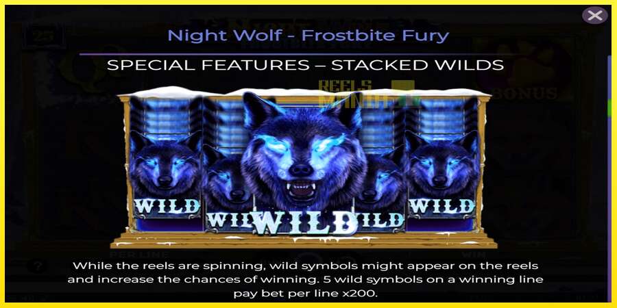 Riktiga pengar med en spelautomat Night Wolf - Frostbite Fury, bild 6