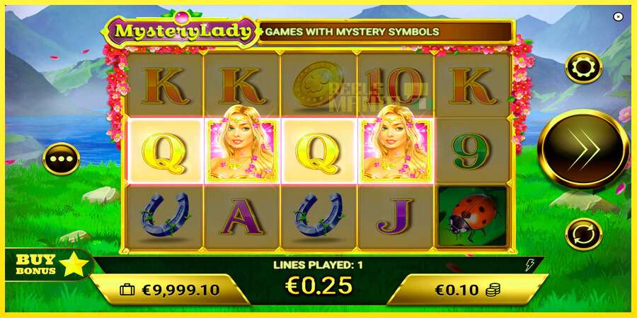 Riktiga pengar med en spelautomat Mystery Lady, bild 5