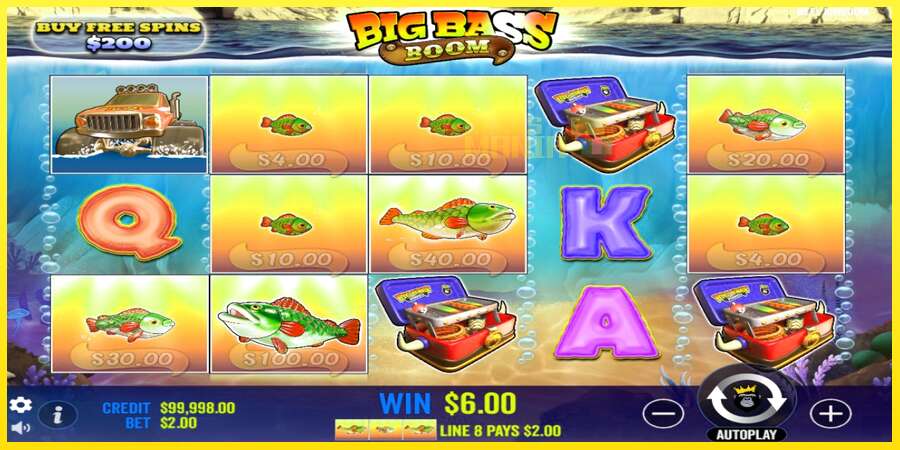 Riktiga pengar med en spelautomat Big Bass Boom, bild 3