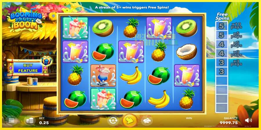 Riktiga pengar med en spelautomat Booming Fruity Boom, bild 2