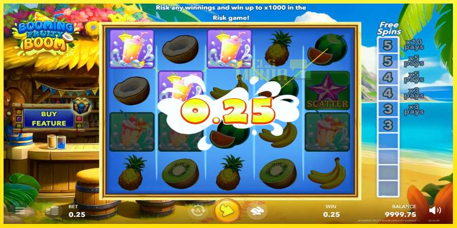 Riktiga pengar med en spelautomat Booming Fruity Boom, bild 3