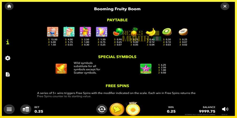 Riktiga pengar med en spelautomat Booming Fruity Boom, bild 5