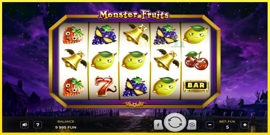 Riktiga pengar med en spelautomat Monster Fruits, bild 1