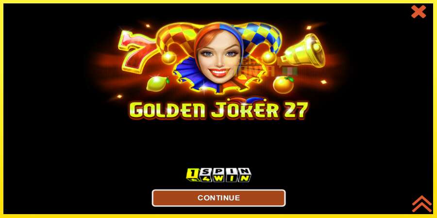 Riktiga pengar med en spelautomat Golden Joker 27 Hold & Win, bild 1