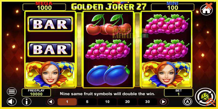 Riktiga pengar med en spelautomat Golden Joker 27 Hold & Win, bild 2