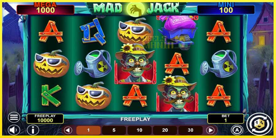 Riktiga pengar med en spelautomat Mad Jack Hold & Win, bild 1