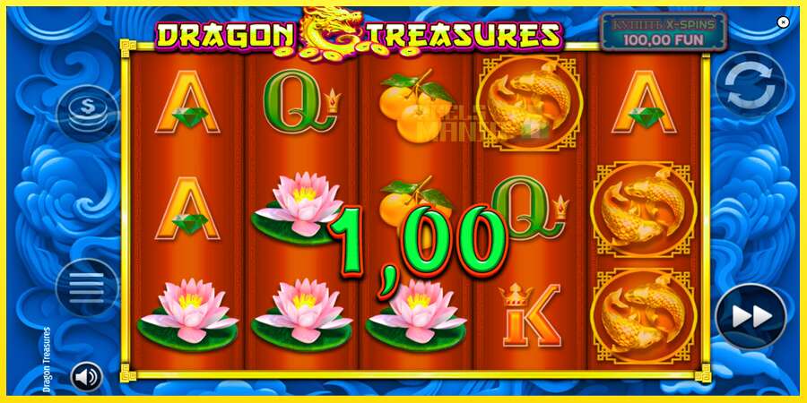 Riktiga pengar med en spelautomat Dragon Treasures, bild 3