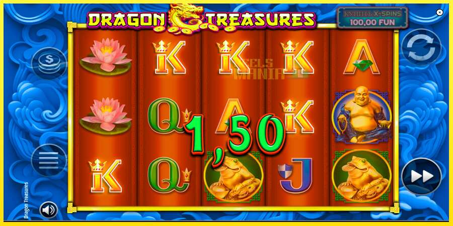 Riktiga pengar med en spelautomat Dragon Treasures, bild 5