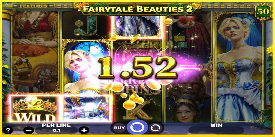 Riktiga pengar med en spelautomat Fairytale Beauties 2, bild 3