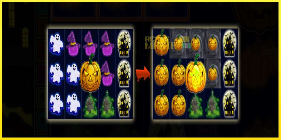 Riktiga pengar med en spelautomat Pumpkin Horror, bild 5